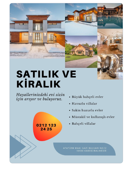 🏠Emlak Afiş Baskı