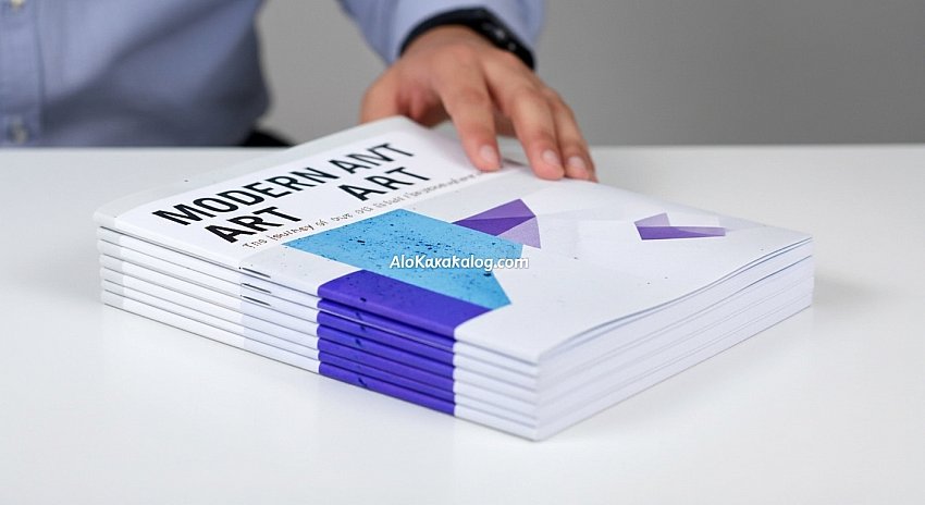 💎 Tel Dikişli Katalog Baskı